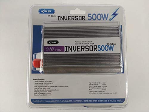 Inversor Transformador Conversor Veicular 500w 12v - 220v