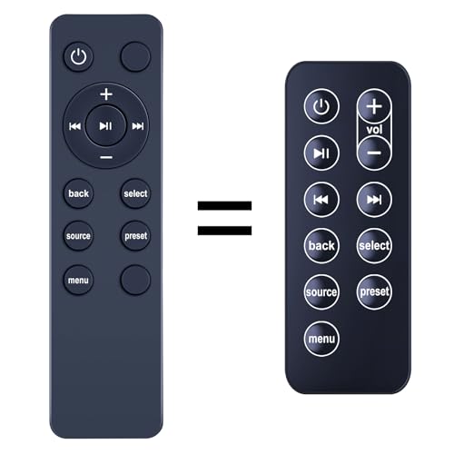 Télécommande de rechange compatible Ruarkaudio design sobre pour système B&O