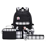 Zaino Scuola Elementare Bambina Zaini Scuola Media Superiore Ragazza Elementari Primaria Medie Zaino Scolastico Scolastici Superiori Ragazza Cute School Backpack Zaini Liceo Kawaii Ragazze Grande