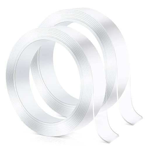 Multifunctional Double Sided Tape, 3M Heavy Duty Removable Mounting Tape,Highly Viscous Dtrong Tape,Non-Marking Removable Adhesive Tape,Washable And Reusable Tape,2 Packages #TOP1