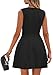 PRETTYGARDEN Summer Dresses for Women 2026 Elegant Classy Spring A Line Business Casual Work Graduation Cocktail Short Dress (Black,Small)