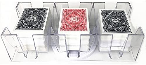 Yuanhe 9 Deck Rotating-Revolving Taking part in Card Tray, Card Holder