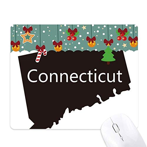 Carte de l'Amérique silhouette tapis de souris un cadeau de Noël idéal pour le bureau
