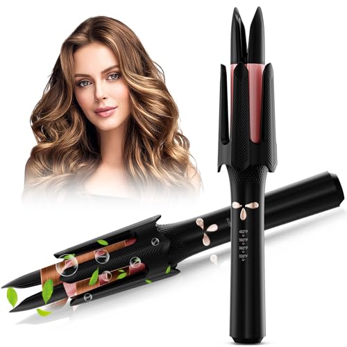 Auto Rotating Hair Curler with Timer and Temperature