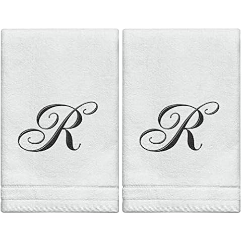 Personalised Monogrammed Fingertip Towels Set Cover