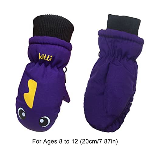 XUSIJAKQ1 10 Conjuntos de 1 par de luvas infantis de inverno à prova d'água acessórios portáteis fá