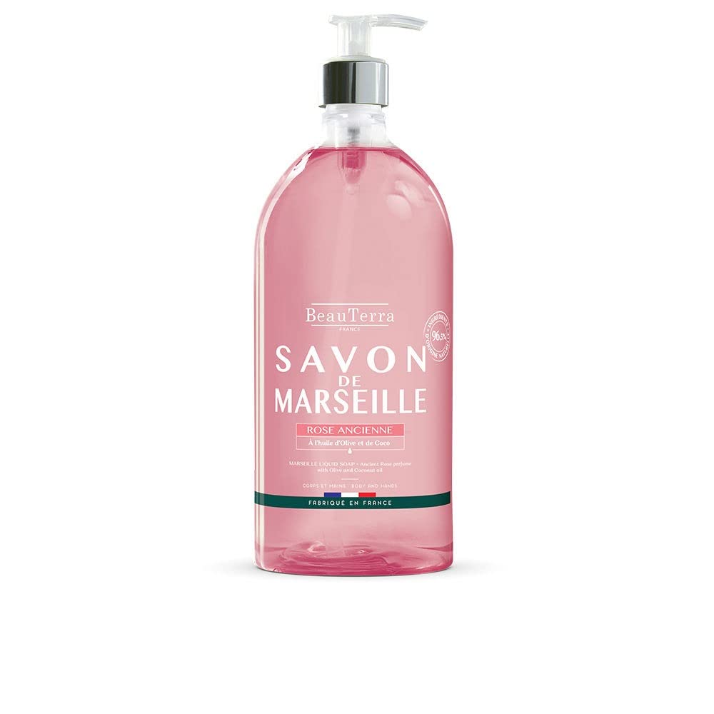 BEAUTERRA - Marseille LIQUIDE Soaps - Ancient Rose