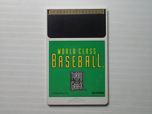 World Class Baseball Turbo Grafx 16