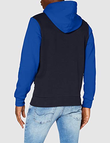 Heren JACK & JONES Warme Bedrukte Hoodie Logo Trui Basic Capuchon Sweater JJLOGO - Image 5