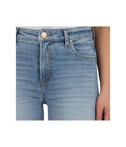 KUT from the Kloth Women's Ryan High Rise Fab Ab Super Wide Leg Raw Hem3