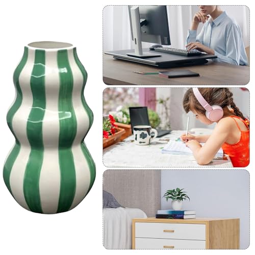 Vase en céramique pour fleurs conteneur décoratif de maison