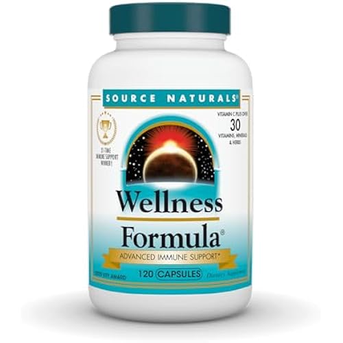 Source Naturals Wellness Formula, Advanced Immune Support - 120 Capsules