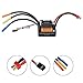 Jrelecs Upgrade Waterproof BL3650 3900KV Brushless Motor with 80A ESC Combo Set for 1/10 RC Car Truck