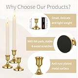 Zoom IMG-1 inweder portacandele in oro candeliere Zoom IMG-1 inweder portacandele in oro candeliere