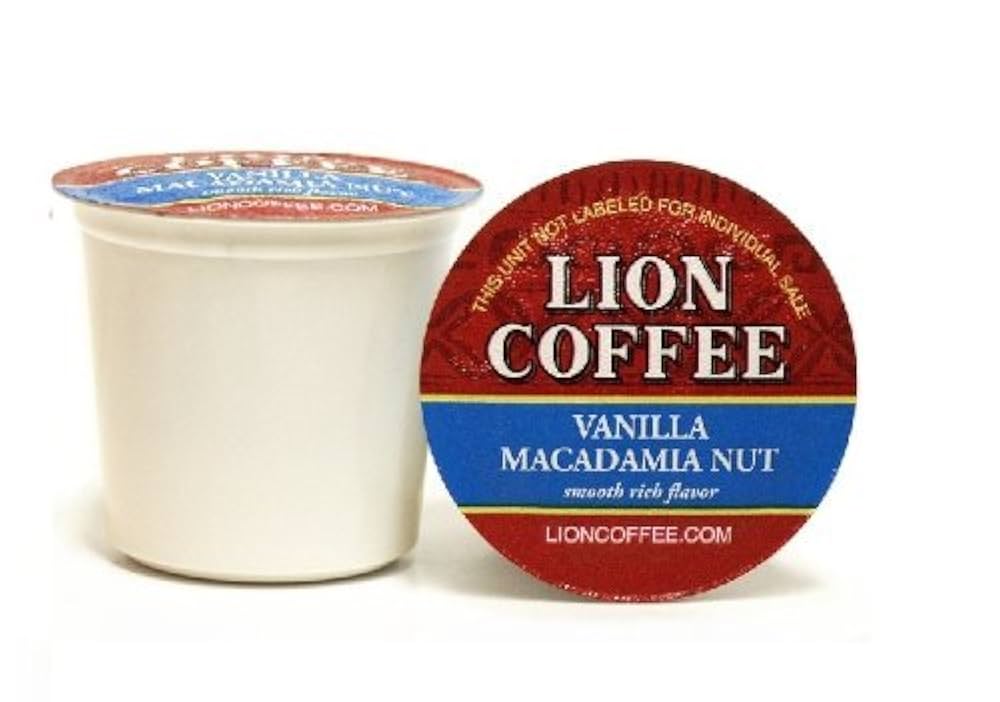 Amazon.co.jp: ハワイ ライオンコーヒー バニラマカダミアナッツ