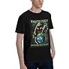 Men's Disturbeds-Heavy Metal Band Tee-Shirt Breathable Cotton Short Sleeve T-Shirt Daily Commute Versatile Top Black XXL #3