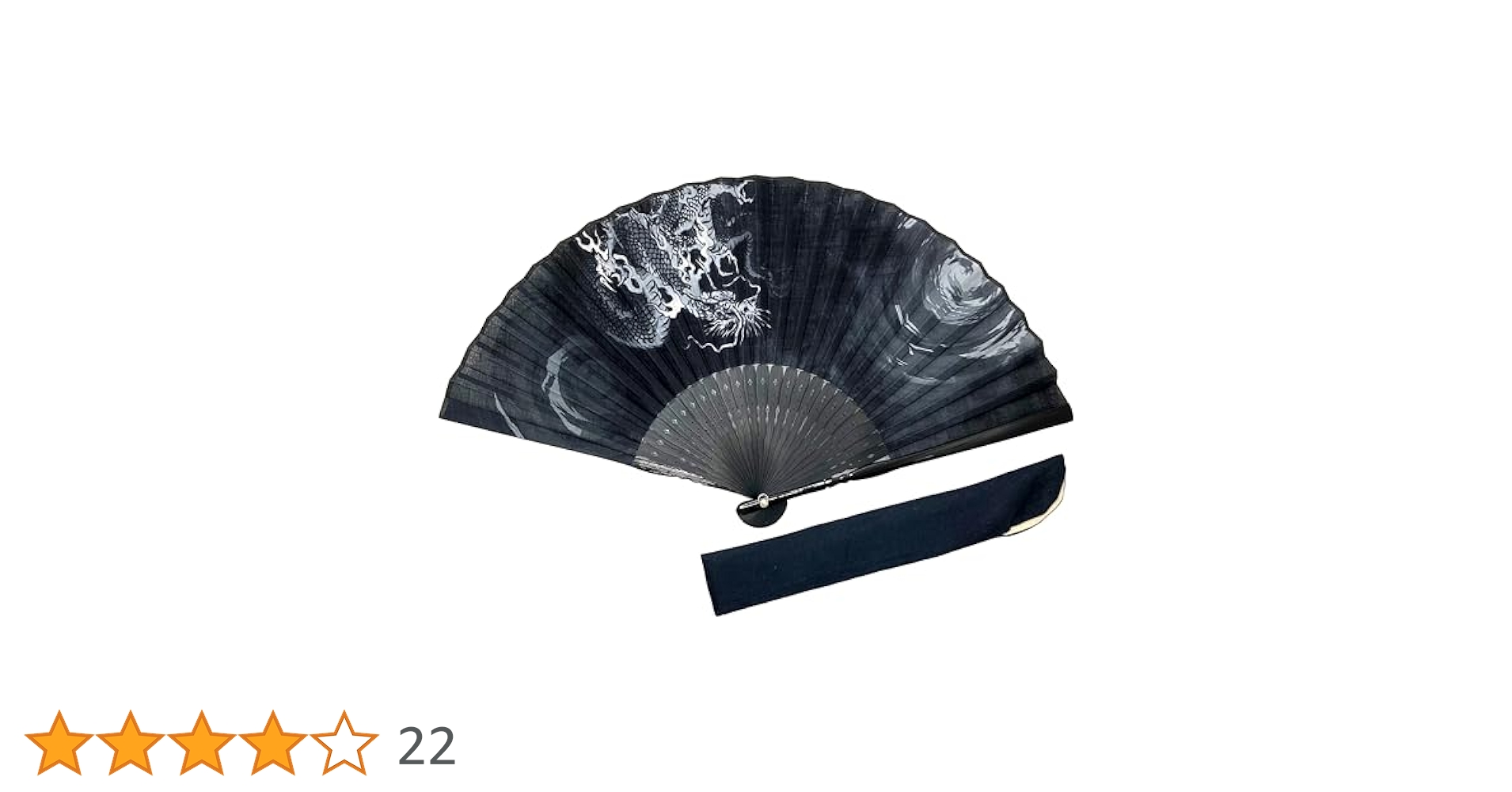 Amazon.co.jp: 龍 扇子 せんす メンズ 紳士用 23cm 高級綿扇子