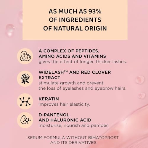 Eveline Cosmetics Serum multipeptydowe do wzrostu rzęs i brwi