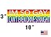 Rogue River Tactical Rainbow LGBT Large Funny Bumper Sticker Auto Car Decal Truck RV Boat Window I'M So Gay I Can't Even Drive Straight