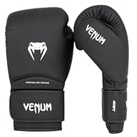 Venum Contender 1.5 Boxhandschuhe - Schwarz-Weiß - 14-Unze