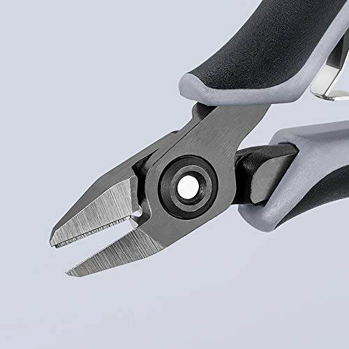Electronics Diagonal Cutter With ESD-Safe Comfort Grip - Precision Round Head Cutters For Fine Mechanics