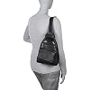 Bellino Leather Mini Backpack, Black