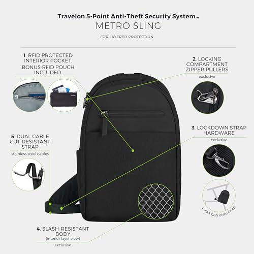 Travelon One Size, Black, One Size, One Size by Travelon - Image 3