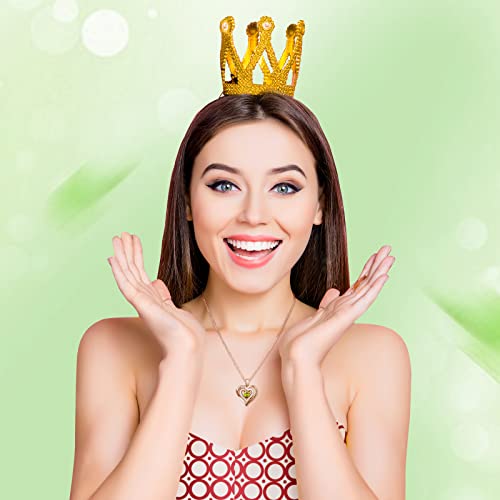 Redbee Mom Double Birthstone Necklaces For Mom Diamond Heart Pendant Necklace For Women, Jewelry For Mom, Birthday Mothers Day For Mom Valentines Day For Wife Gifts For Her Mom Necklaces For Mother From Daughter, Rose Gold-Aug-Peridot #TOP1