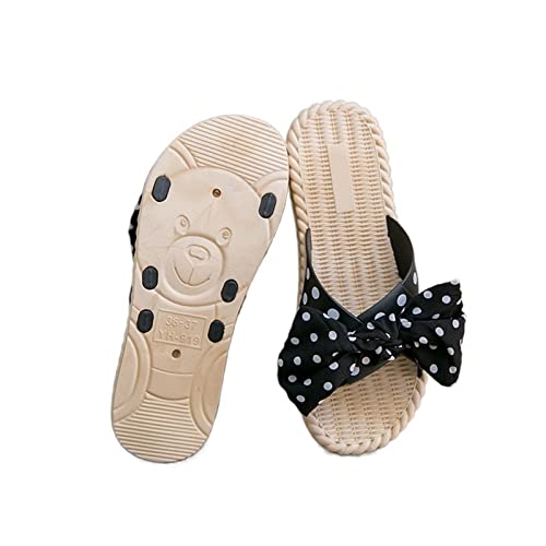 Chaussures en lin pour femmes avec semelle antidérapante et tissu respirant
