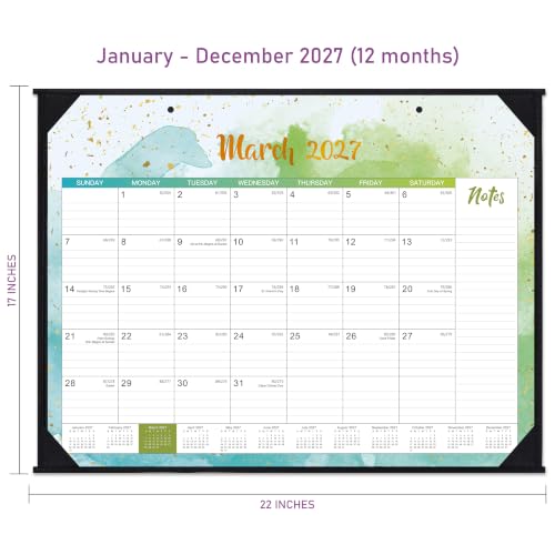 Image of 2027 Calendar - 2027 Desk Calendar Large, Large Desk Calendar 2027