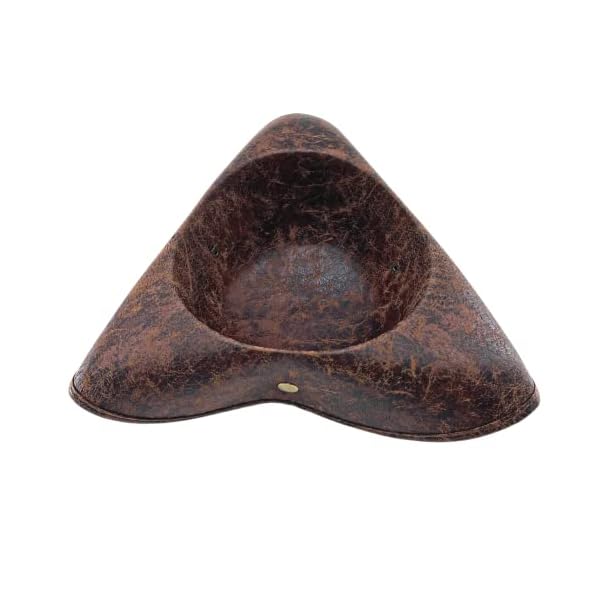 4e's novelty brown faux leather pirate hat for adult men women kids tricorn hat for halloween pirate costume accessories - image 9