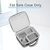 RLSOCO Case Compatible with Shure MV6 Gaming Microphone & Compatible with Shure SM7B/SM7dB Vocal Dynamic Microphone & MV7+/MV7i/MV7X Microphone (Case Only) - Grey #1
