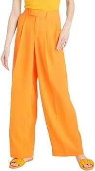 Amazon.com: A New Day Women's High-Rise Wide Leg Fluid Pants