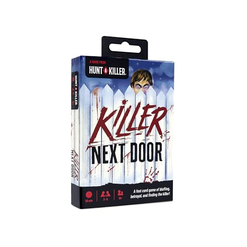 Hunt A Killer: Killer Next Door, Fun Family Games and Adult Games for Game Night, Card Game Includes...