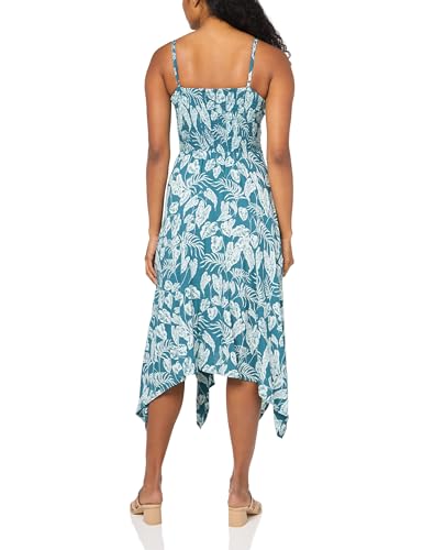 Image of Angie Women's Angie Women's Twist Front Keyhole Spaghetti Strap Dress