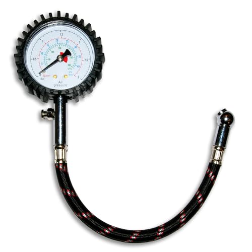 Testeur de pression pneu 0-3 bar pour vos sessions kart et moto sur piste