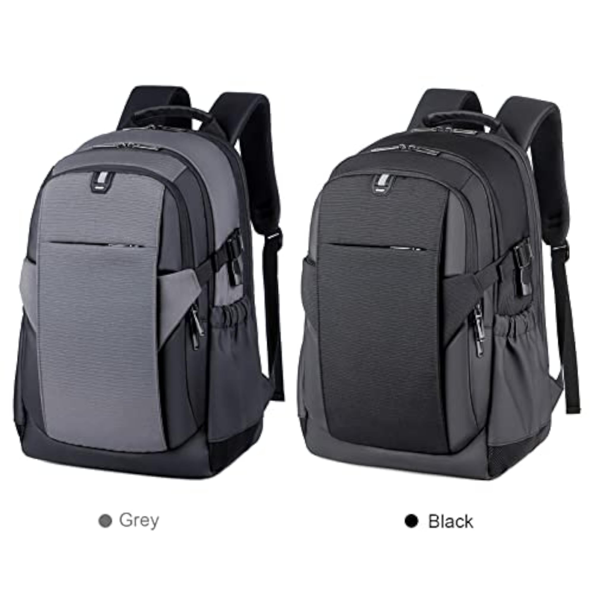 Water-Resistant Laptop Backpack with USB Charging Port