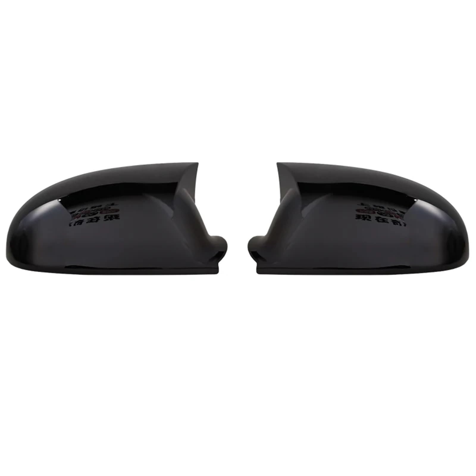 Calotte Specchio,Copertura Specchio Uso Adatto Per Copri Specchietti Laterali VW Golf 5 MK5 GTI(Bright black)