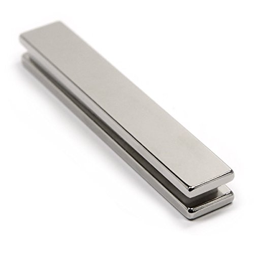 CMS Magnetics - (2 Ct, 3” x 1/2” x 1/8”) Grade N45 Neodymium Bar Magnet, Powerful Stamping Magnet, DIY Stamping