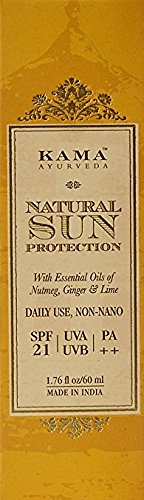 Kama Ayurveda Natural Sun Protection SPF-21, 2 Fl Oz