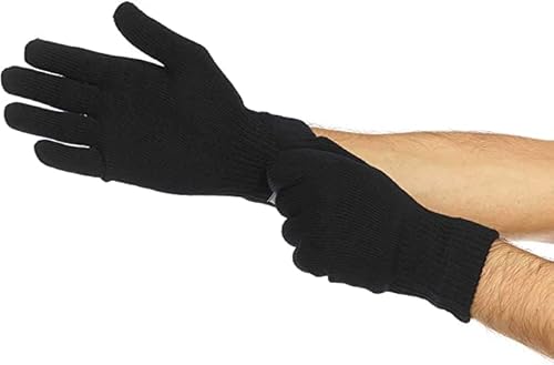 Luva De Frio Tradicional Adulto Unissex Inverno Intenso Lã Térmica- Diversas Cores Tamanho Unico (PR