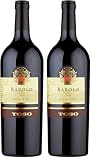 Toso S.p.a Toso Barolo DOCG, Vino Rosso prestigioso, Piemonte, 750ml (Confezione da 2)