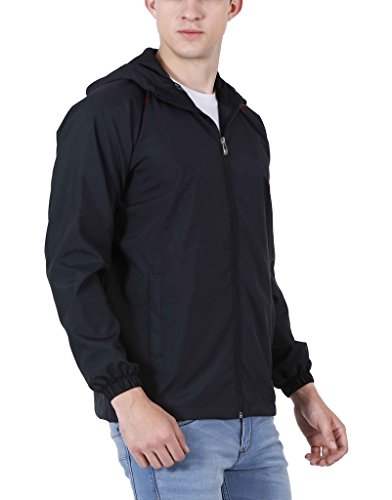 Image of Plutus Windcheater For Men Lightweight Regular Fit Jacket For Men Nylon Wind Cheaters For Men Track Jackets For Men Casual Wear Multipurpose Stylish
