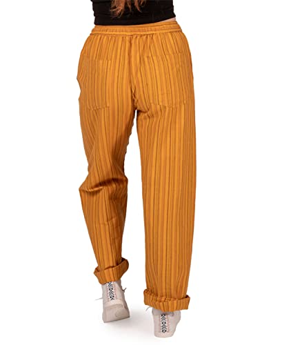 Soul Flower Striped Hippie Pants - Casual Unisex Cotton Lounge Bottoms with Pockets for Men and Women4