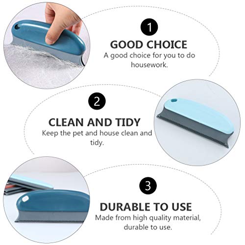 Escova de limpeza de pelos de animais de estimação Hemoton 3 peças, escova de remoção de fiapos, esc