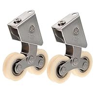 Amazon | Frcolor 2個 ドアローラー 引き戸ローラーアセンブリ Amazon | Frcolor 2個 ドアローラー 引き戸ローラーアセンブリ