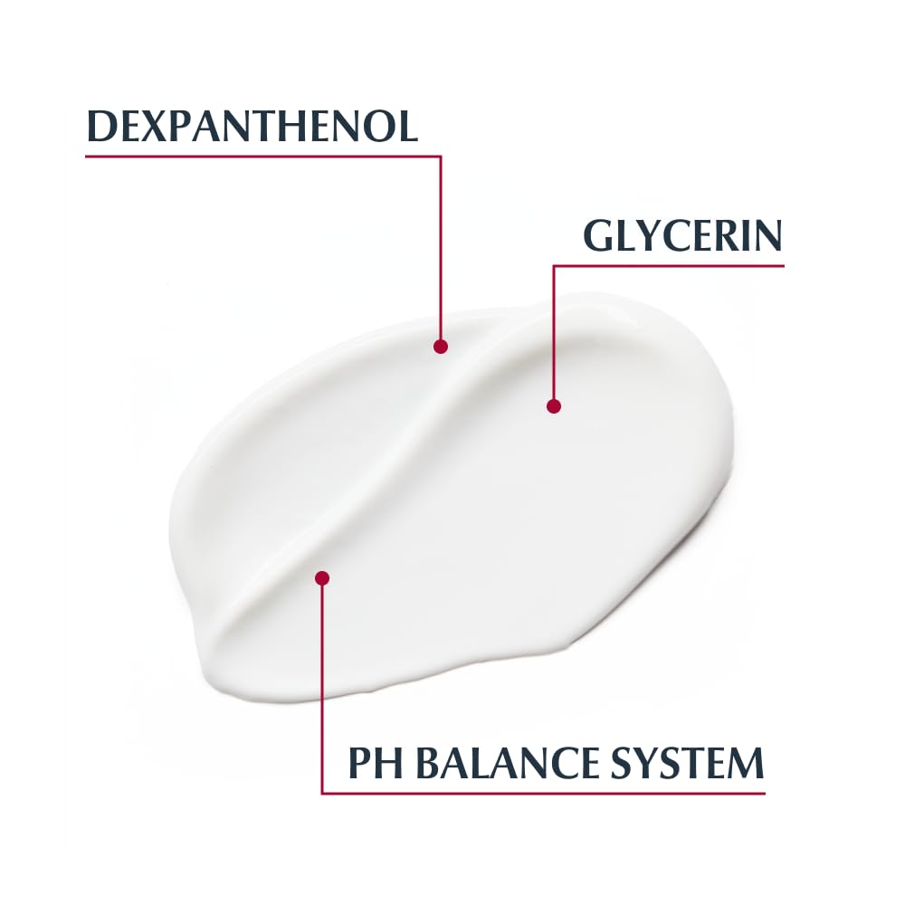 Eucerin pH5 Beruhigende Lotion 400 ml, Körpercreme mit Dexpanthenol und Glycerin spendet langanhaltend Feuchtigkeit, intensive und leicht parfümierte Hautpflege für strapazierte und empfindliche Haut