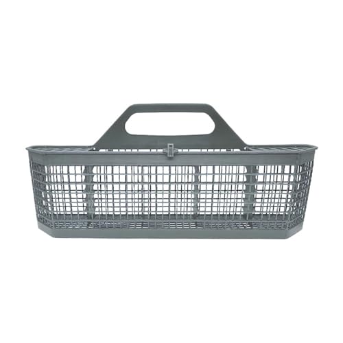 Cesta de repuesto para cubiertos de lavavajillas, soporte universal para utensilios de cocina con asa, organizador de almacenamiento eficiente para cubiertos y cubiertos