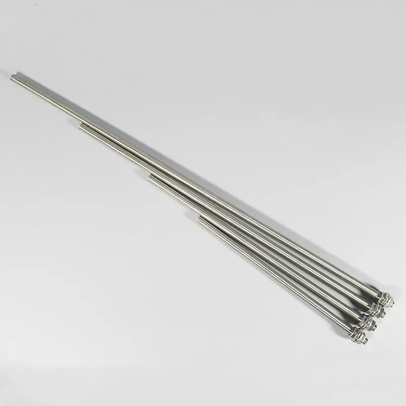 Stainless Steel Three Blade Propeller Stirring Dispersing Rod - Dia 40mm to 120mm with Nut, Blade and Rod Options(Length 450mm Rod)