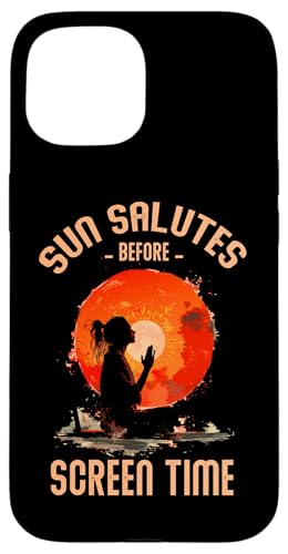 SUN SALUTES BEFORE SCREEN TIME �X�}�z�P�[�X iPhone 15 �p